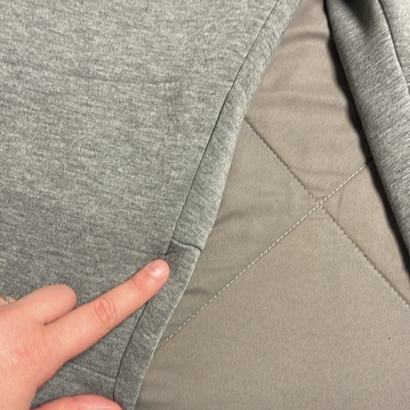 American Eagle Heather Gray Zipper Jogger Size Medium - Picture 7 of 12